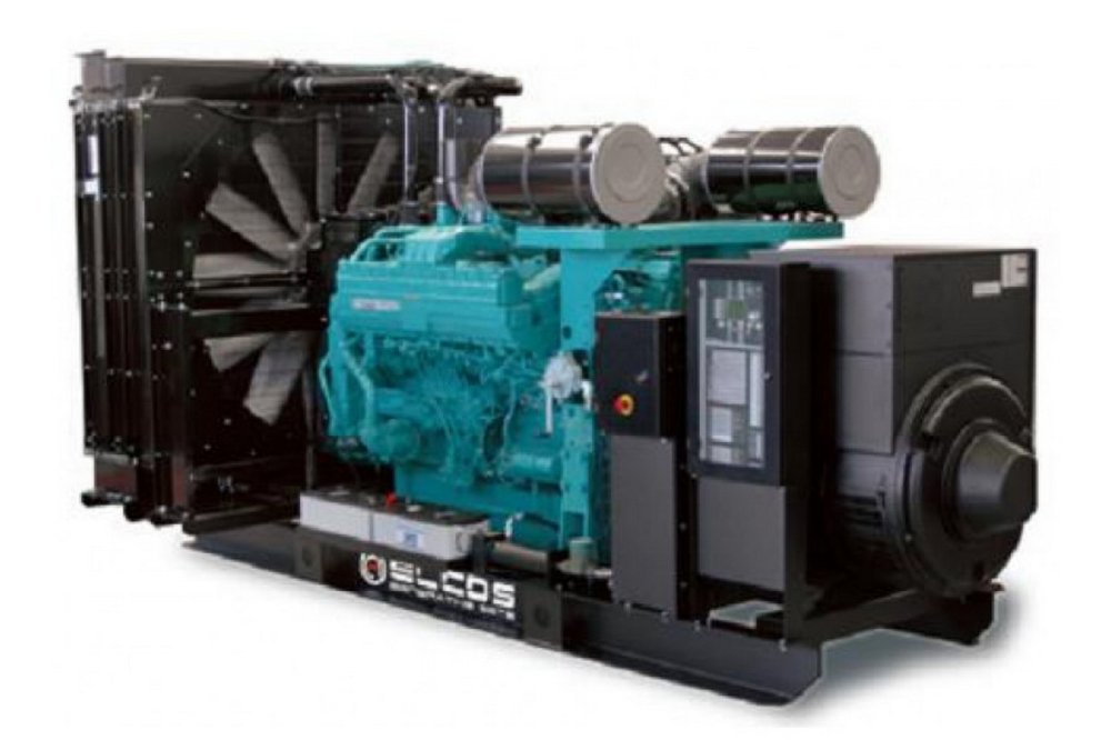 Дизельный генератор 800 кВт с АВР | ELCOS GE.CU.1100/1000.BF+011, автозапуск, двигатель Cummins