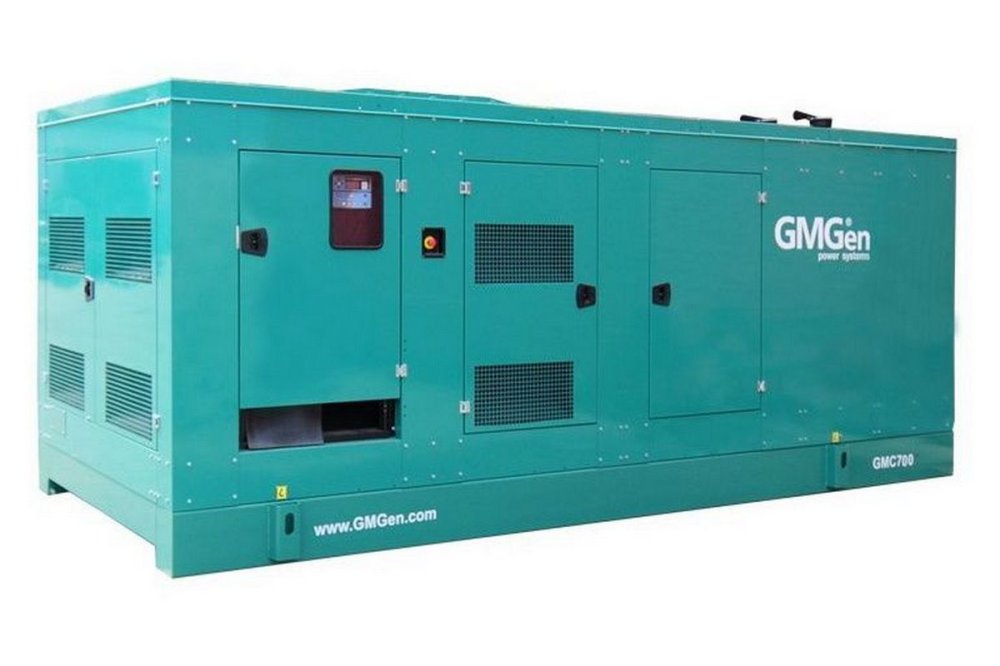 Дизельная электростанция с АВР - GMGen GMC700 в кожухе | 509 кВт, двигатель Cummins