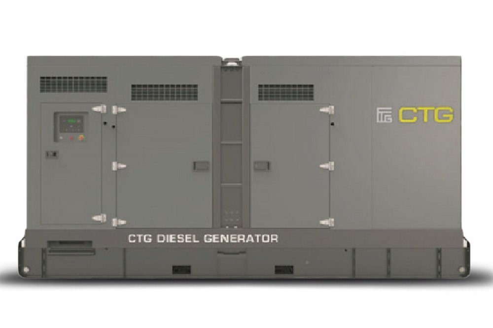 Дизельный генератор CTG 825C в кожухе | 600 кВт, двигатель Cummins