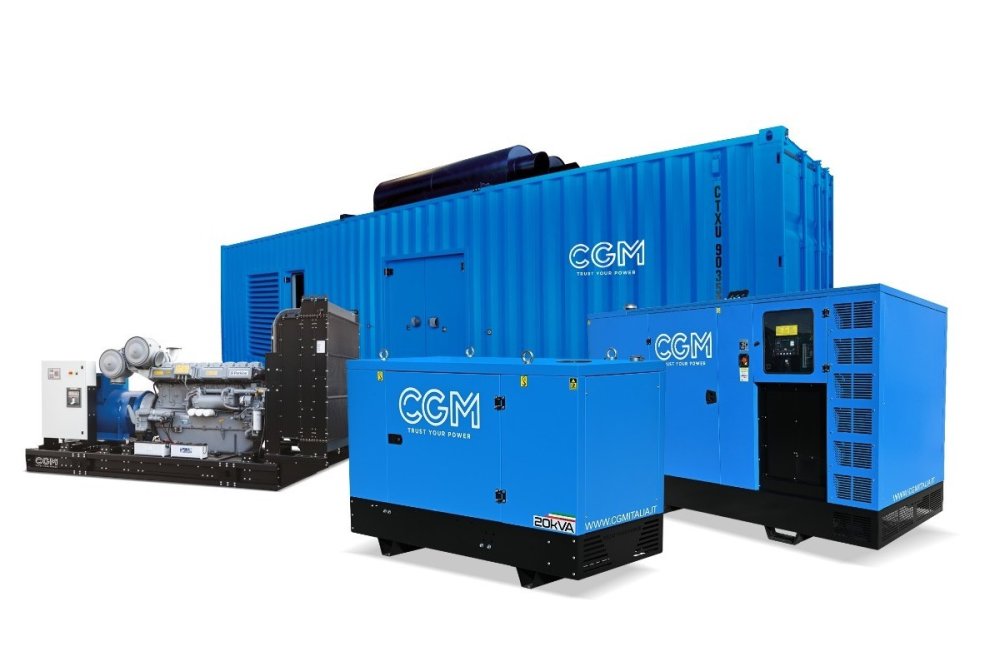 Дизель генератор с автозапуском (АВР) - CGM 910CU в кожухе | ном. мощность 728 кВт, двигатель Cummins