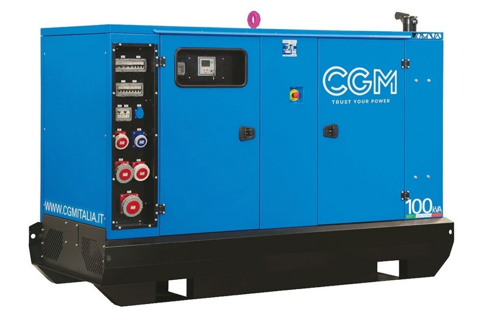 Дизель генератор с автозапуском (АВР) - CGM e60CU в кожухе | ном. мощность 48 кВт, двигатель Cummins