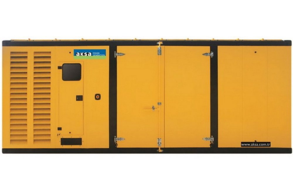 Дизельный генератор AKSA AC 1100 K в кожухе - 800 кВт (Cummins)