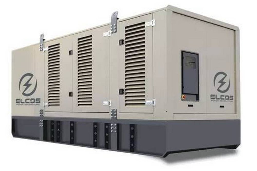 Дизельный генератор 644 кВт с АВР | ELCOS GE.CU.890/800.SS+011 в кожухе, автозапуск, двигатель Cummins