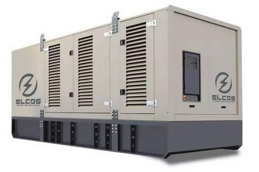 Дизельный генератор 2200 кВт с АВР | ELCOS GE.CU.3000/2750.SS+011 в кожухе, автозапуск, двигатель Cummins