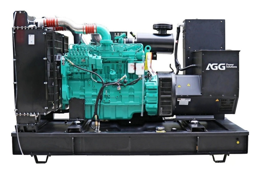 Дизель генератор AGG C713E5 открытого исполнения | 520 кВт, двигатель Cummins