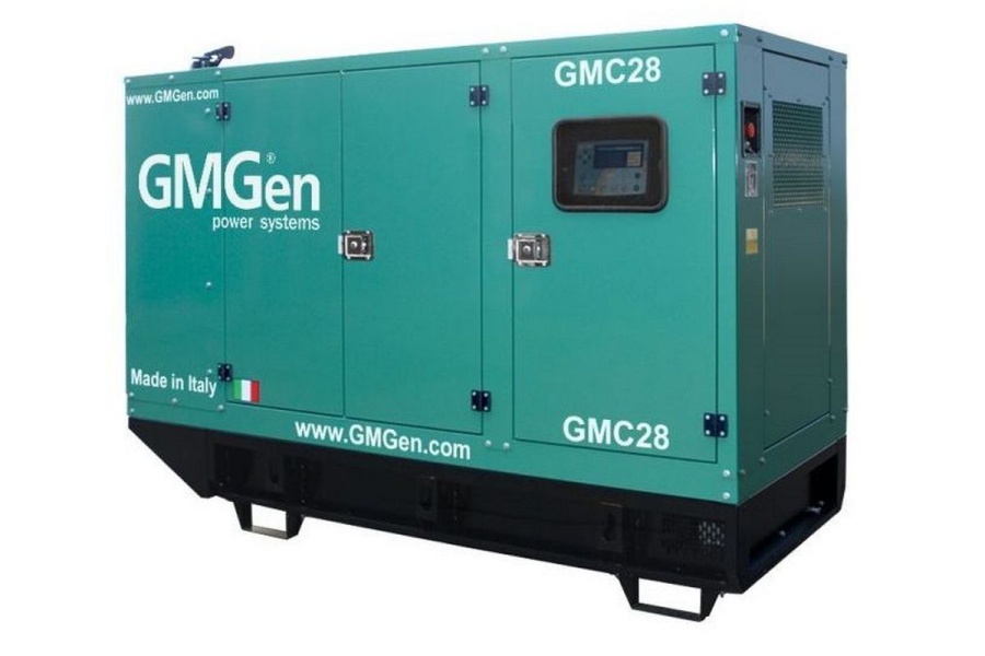 Дизельный генератор с АВР - GMGen GMC28 в кожухе | 20 кВт, двигатель Cummins