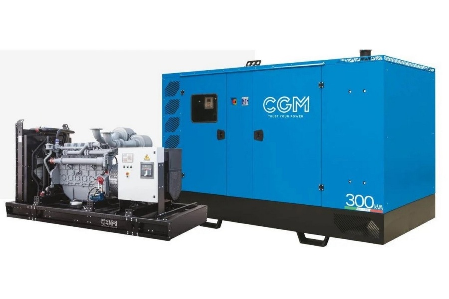 CGM 275CU в кожухе | дизельный генератор 220 кВт, двигатель Cummins