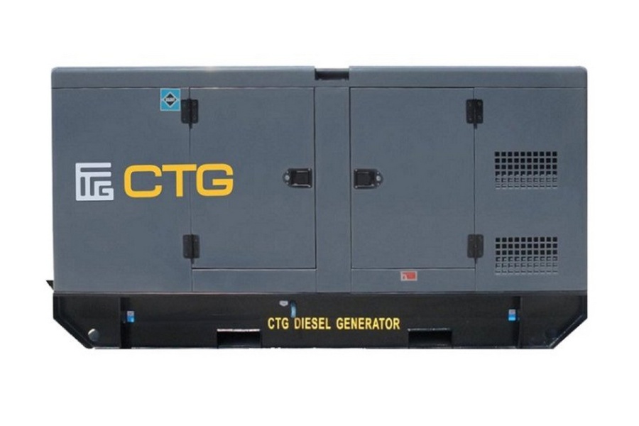 Дизельный генератор CTG 44C в кожухе | 32 кВт, двигатель Cummins