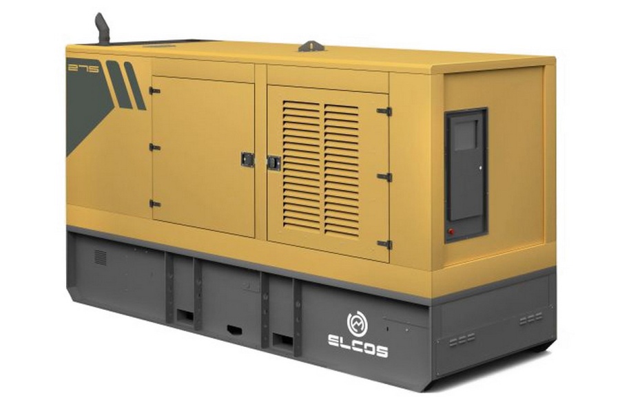 Дизельный генератор 240 кВт с АВР | ELCOS GE.CU.346/301.SS+011 в кожухе, автозапуск, двигатель Cummins